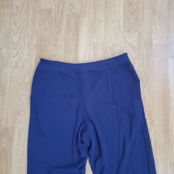 Something Navy Fleece Sweatpants size Small in Blue - Picture 5 of 10